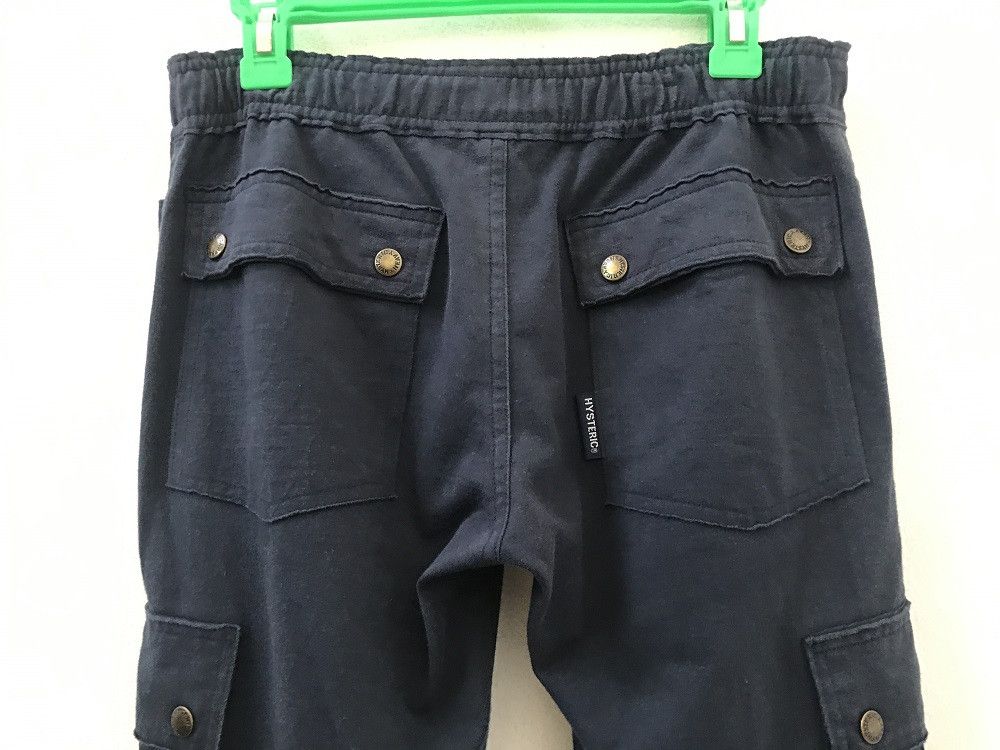Hysteric Glamour × Japanese Brand Vintage HG Stretchable Waist Drawstring Hem Cargo Trouser Size US 29 - 10 Thumbnail