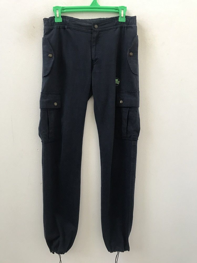 Hysteric Glamour × Japanese Brand Vintage HG Stretchable Waist Drawstring Hem Cargo Trouser Size US 29 - 1 Thumbnail