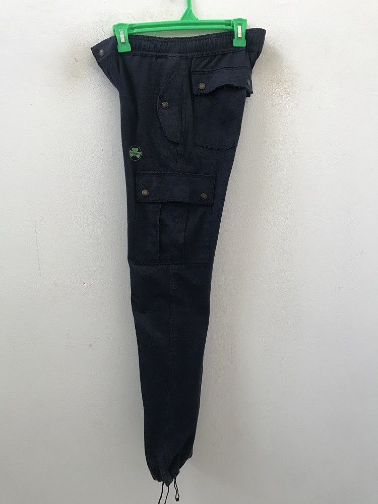 Hysteric Glamour × Japanese Brand Vintage HG Stretchable Waist Drawstring Hem Cargo Trouser Size US 29 - 14 Thumbnail