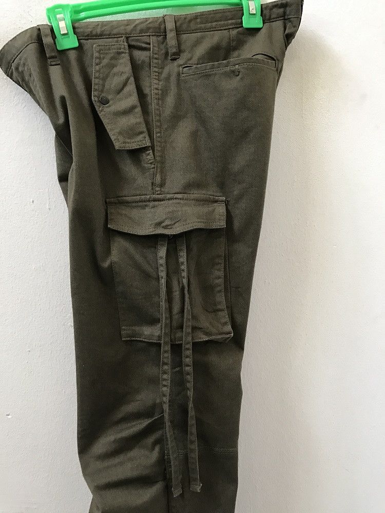 FACTOTUM × Japanese Brand Factotum Japan Olive Green Parachute Cargo Size US 32 / EU 48 - 13 Thumbnail