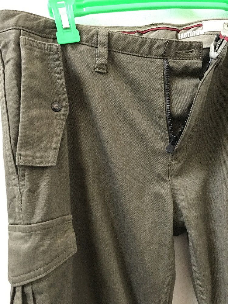 FACTOTUM × Japanese Brand Factotum Japan Olive Green Parachute Cargo Size US 32 / EU 48 - 8 Thumbnail