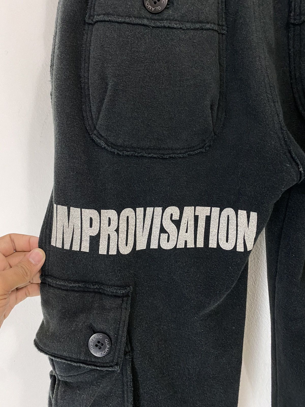 Hysteric Glamour Hysteric glamour Improvisation 3 Quarter Jogger Pant Design Size US 30 / EU 46 - 4 Thumbnail