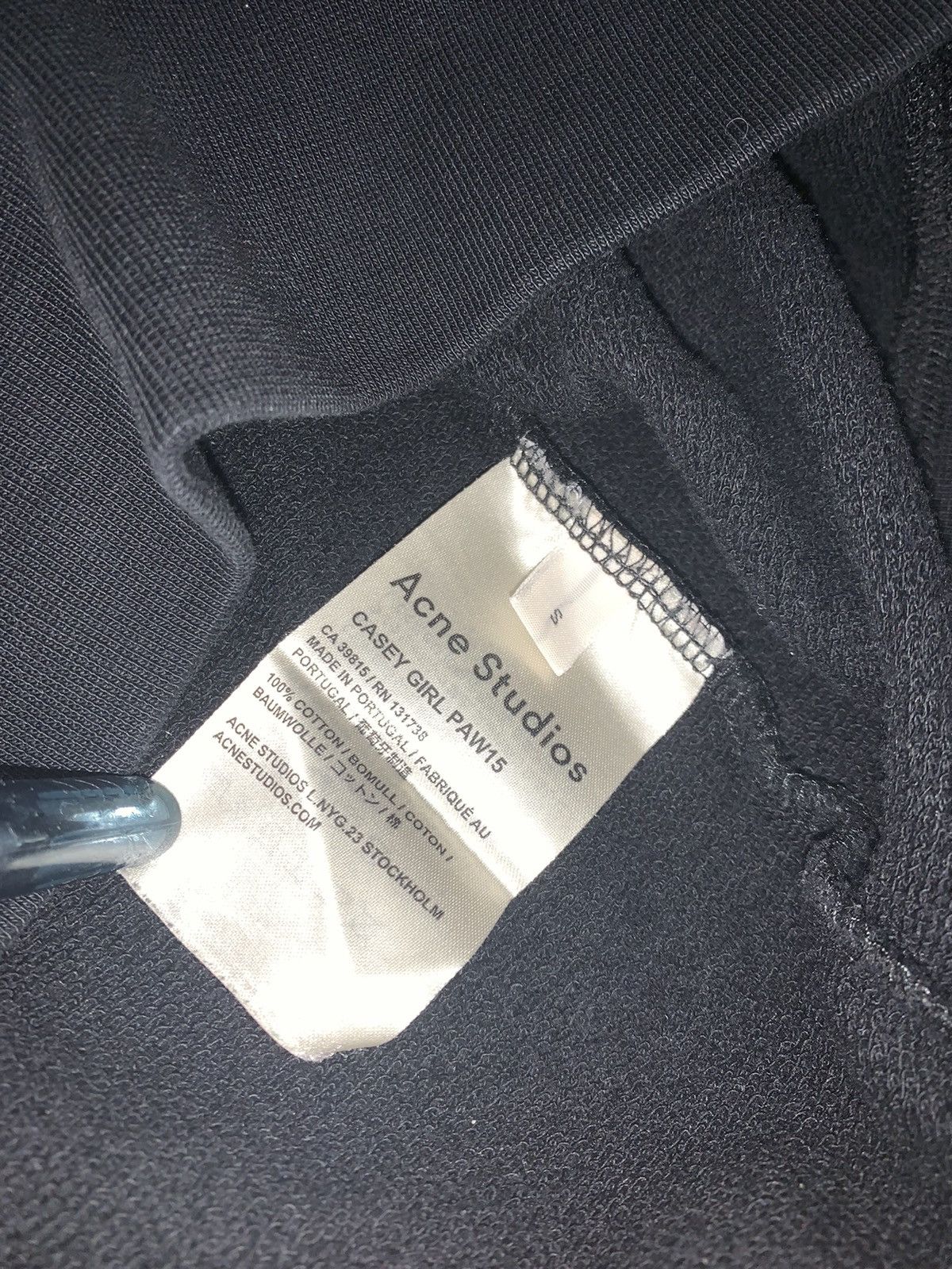 Acne Studios AW15 Acne "Please Call Me Girl" Casey Girl Crewneck Size US M / EU 48-50 / 2 - 12 Thumbnail