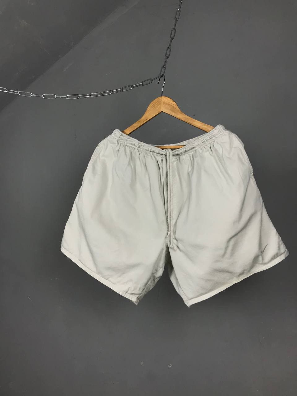 Nike × Vintage Nike swoosh streetwear vintage shorts Size US 34 / EU 50 - 1 Thumbnail