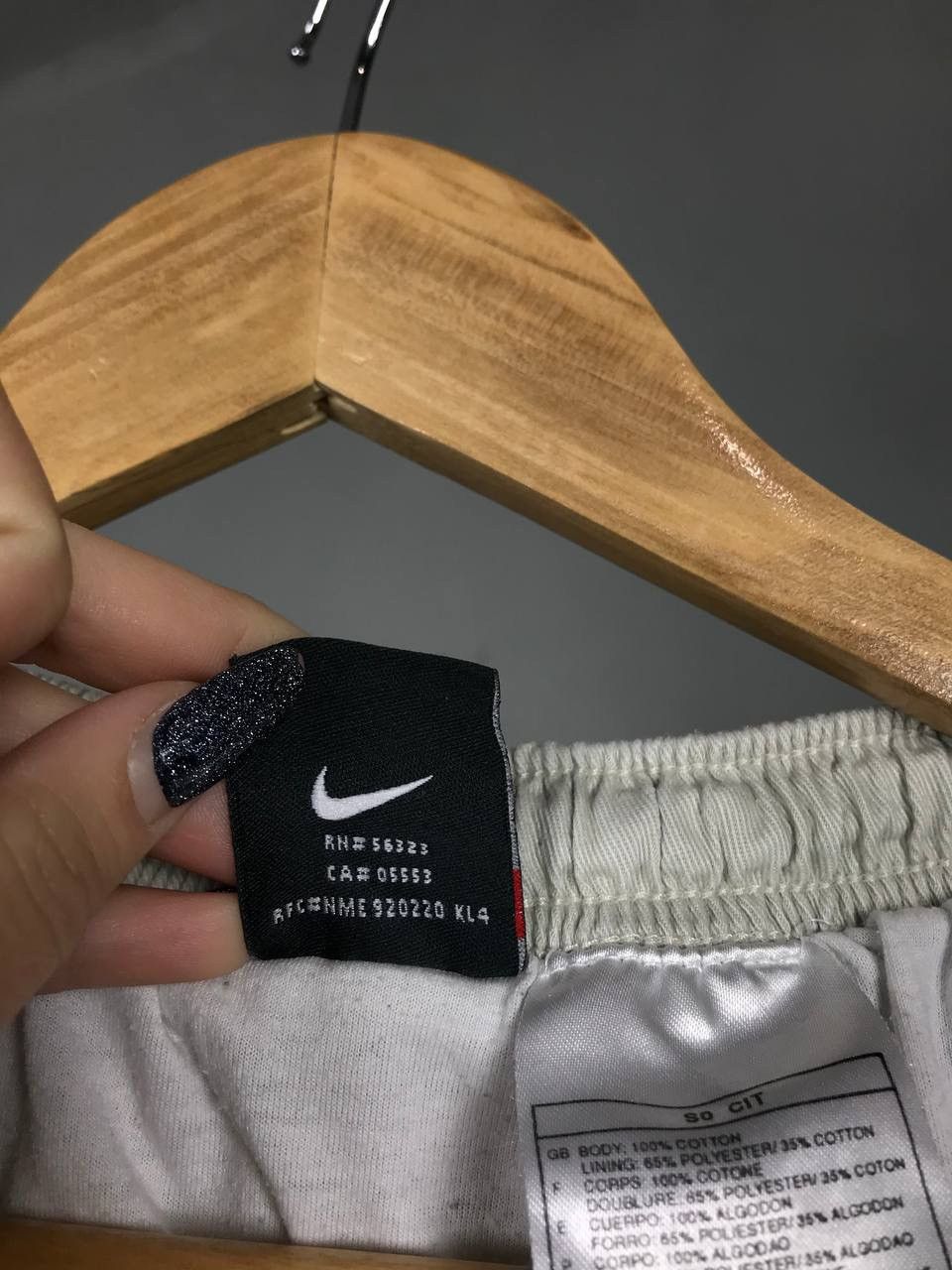 Nike × Vintage Nike swoosh streetwear vintage shorts Size US 34 / EU 50 - 4 Thumbnail