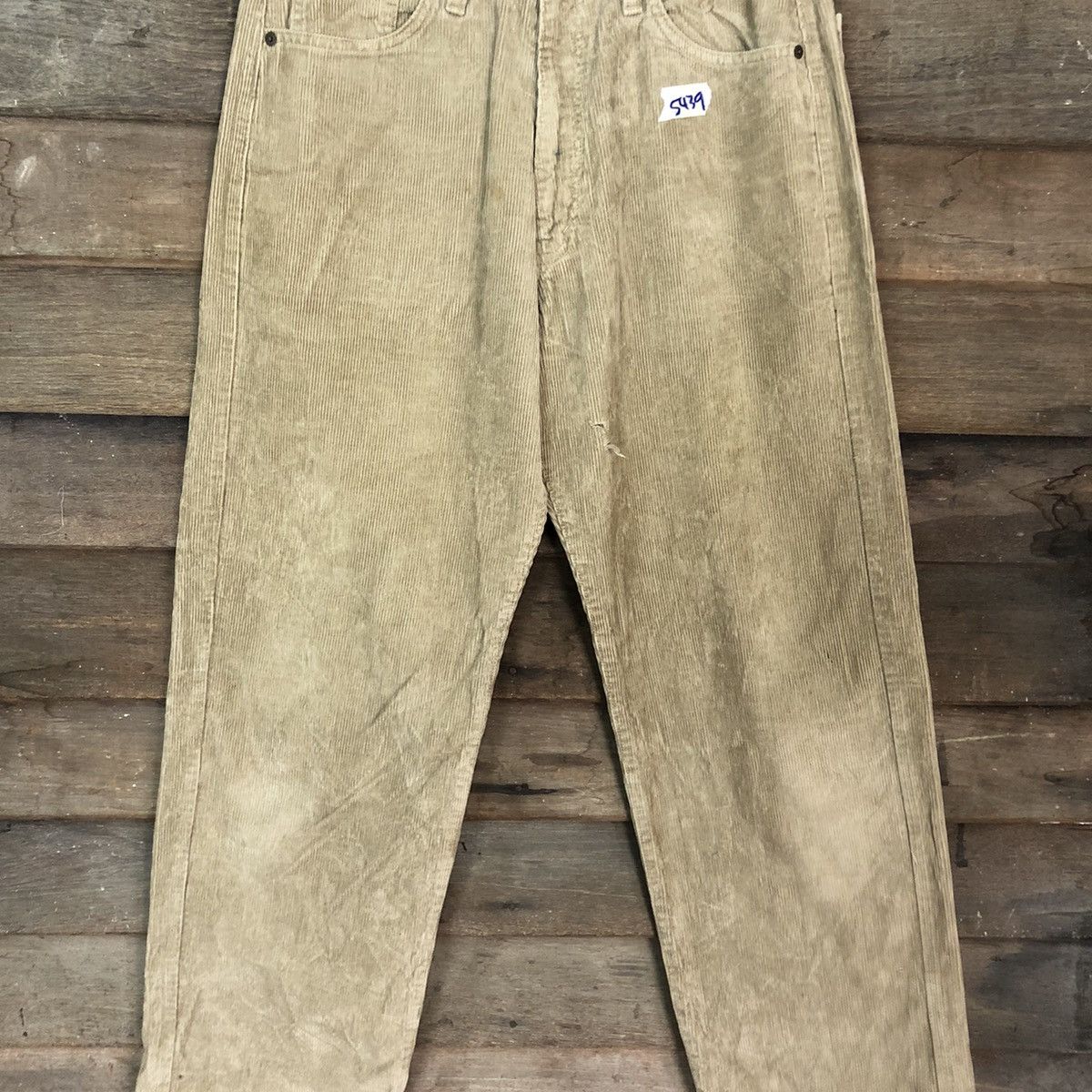 Japanese Brand Bobson Brown Conduroi Denim vintage Pants #5439 Size US 29 - 4 Thumbnail