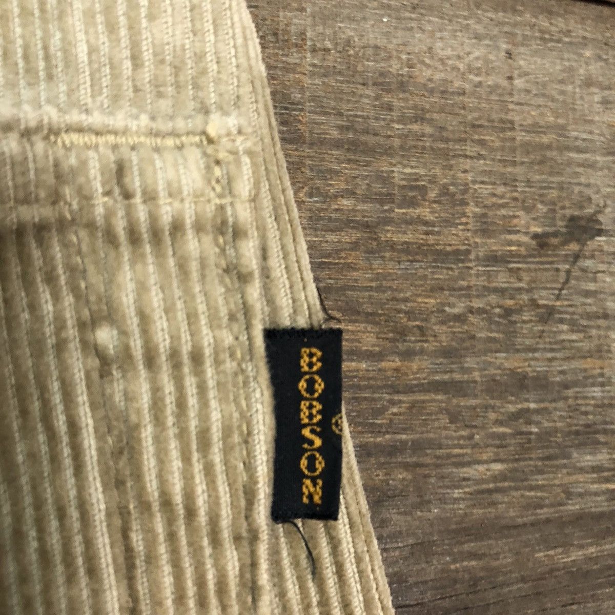 Japanese Brand Bobson Brown Conduroi Denim vintage Pants #5439 Size US 29 - 12 Thumbnail