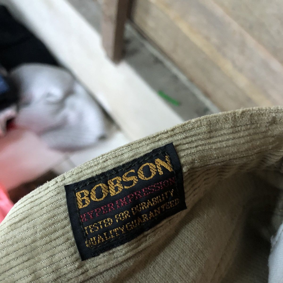 Japanese Brand Bobson Brown Conduroi Denim vintage Pants #5439 Size US 29 - 14 Thumbnail