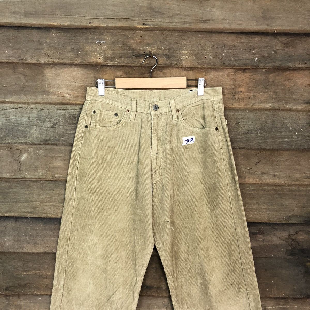 Japanese Brand Bobson Brown Conduroi Denim vintage Pants #5439 Size US 29 - 2 Thumbnail
