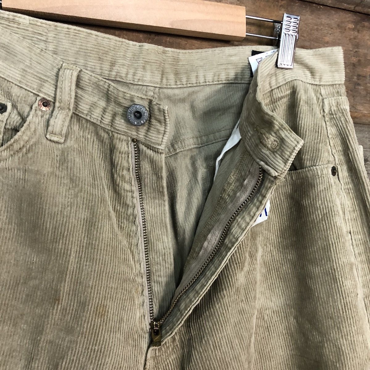 Japanese Brand Bobson Brown Conduroi Denim vintage Pants #5439 Size US 29 - 7 Thumbnail