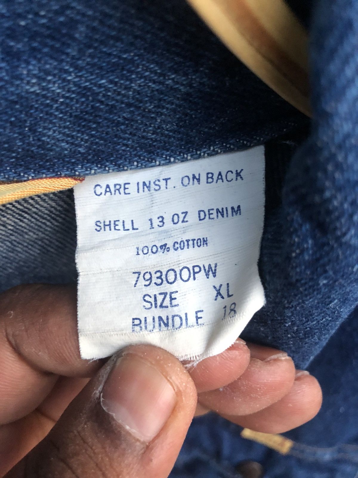Other Vintage RUSTLER denim jacket/ trucker made in USA Size US XL / EU 56 / 4 - 8 Thumbnail