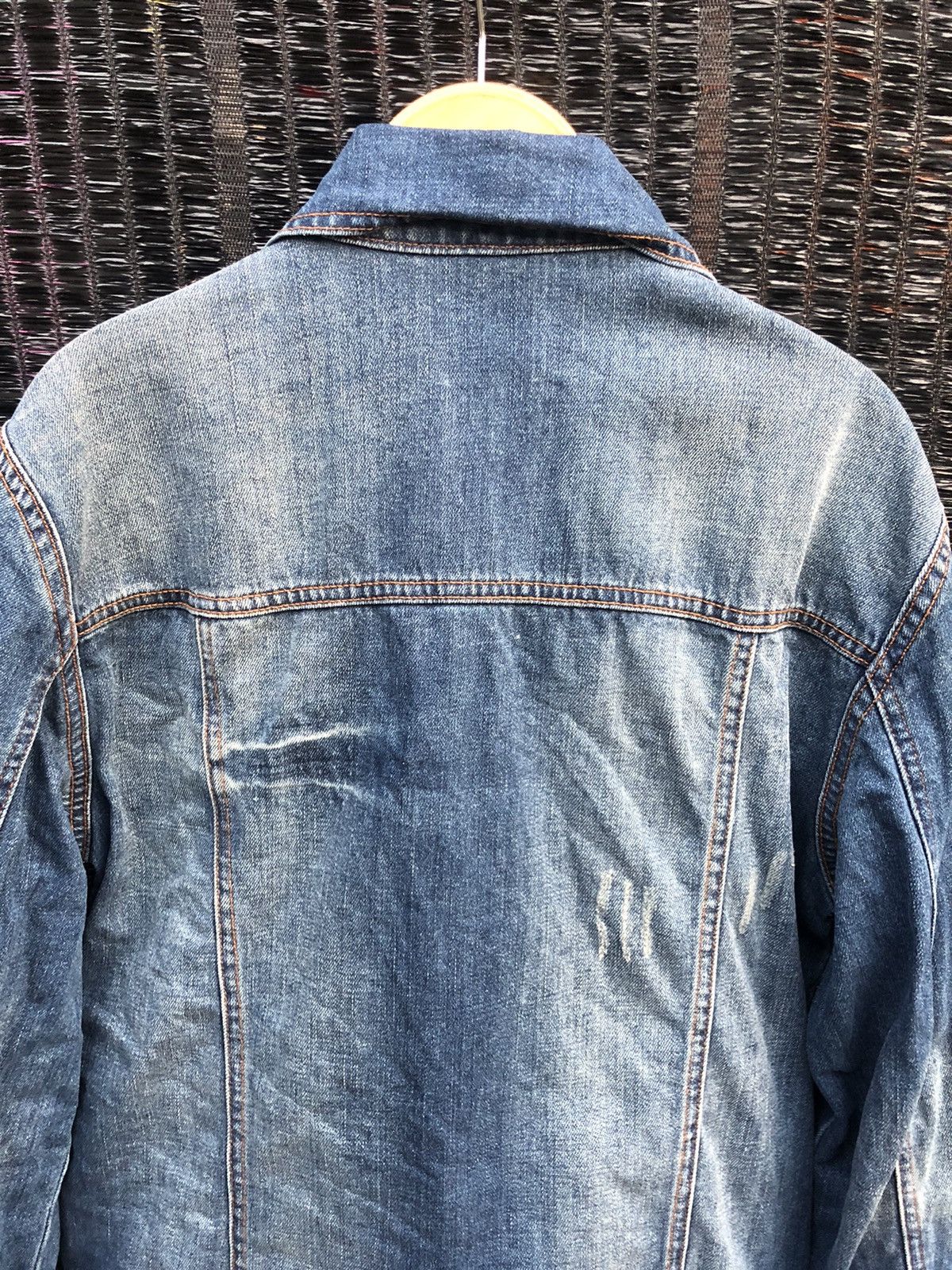 Japanese Brand Unbrand Denim jacket great pattern Size US M / EU 48-50 / 2 - 8 Thumbnail