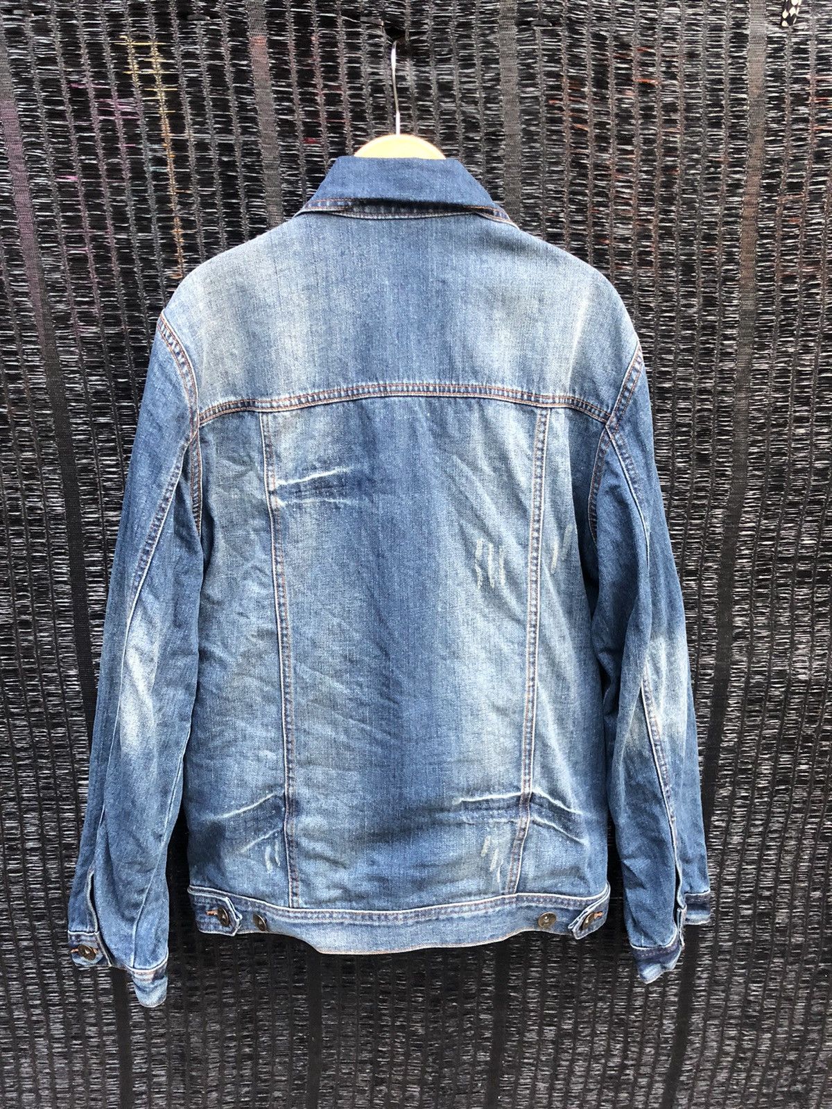 Japanese Brand Unbrand Denim jacket great pattern Size US M / EU 48-50 / 2 - 2 Thumbnail