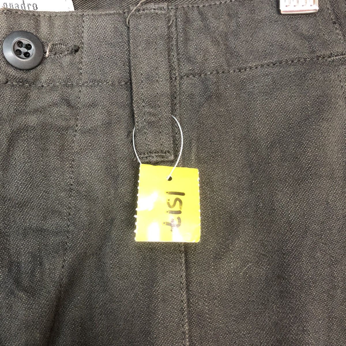 Japanese Brand DL Quadro Phenia Black Cargo Multipocket Pants #1517 Size US 32 / EU 48 - 8 Thumbnail