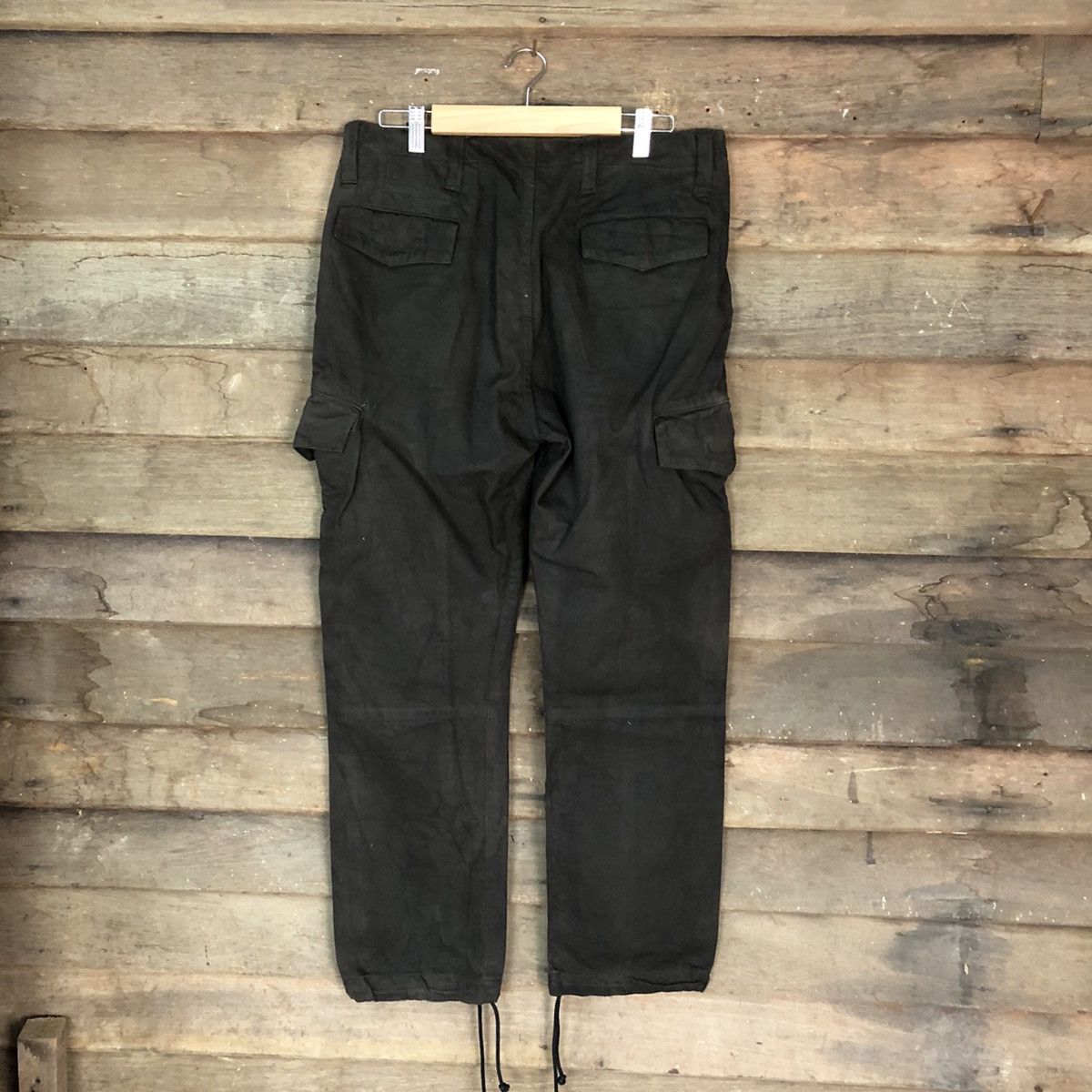 Japanese Brand DL Quadro Phenia Black Cargo Multipocket Pants #1517 Size US 32 / EU 48 - 9 Thumbnail