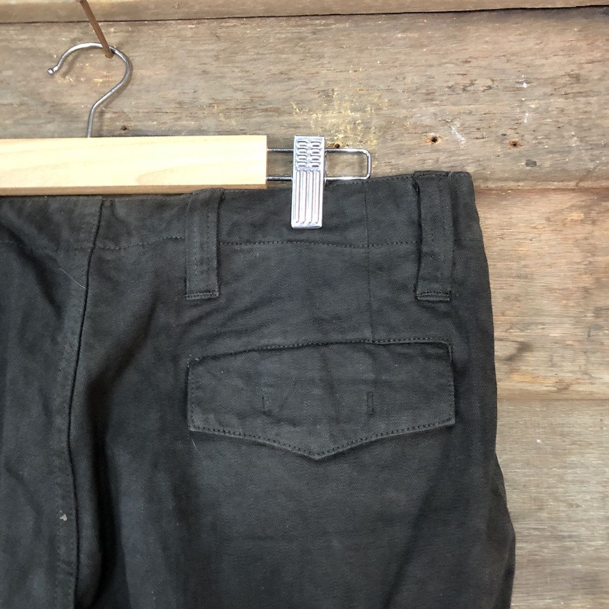 Japanese Brand DL Quadro Phenia Black Cargo Multipocket Pants #1517 Size US 32 / EU 48 - 13 Thumbnail