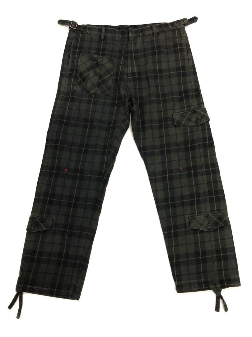 Japanese Brand × SSUR SSUR PLUS Japan Multiple Pocket Checks Cargo Size US 34 / EU 50 - 1 Thumbnail