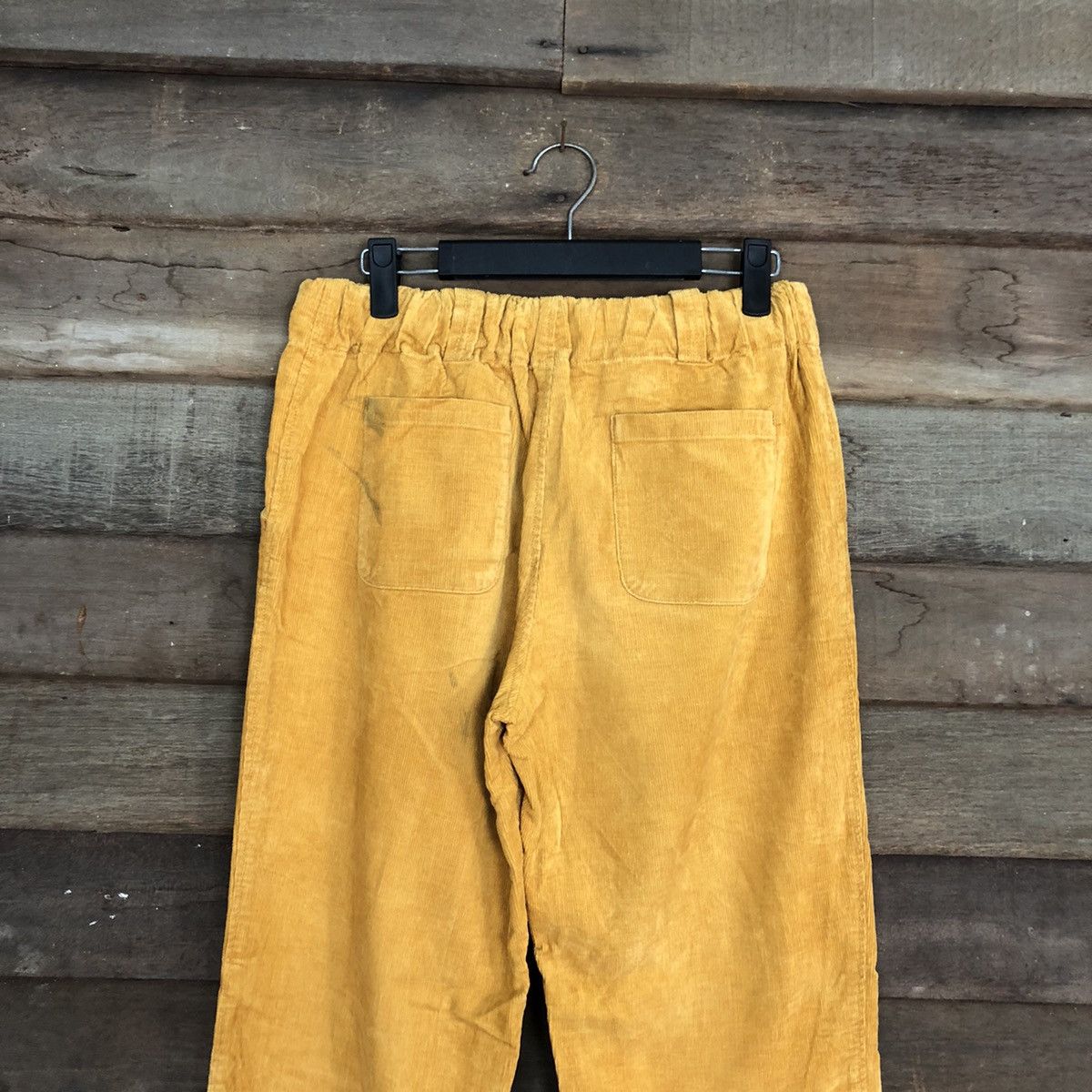 Japanese Brand Entraw Paint Yellow Conduroi Denim Pants #5436 Size US 32 / EU 48 - 7 Thumbnail