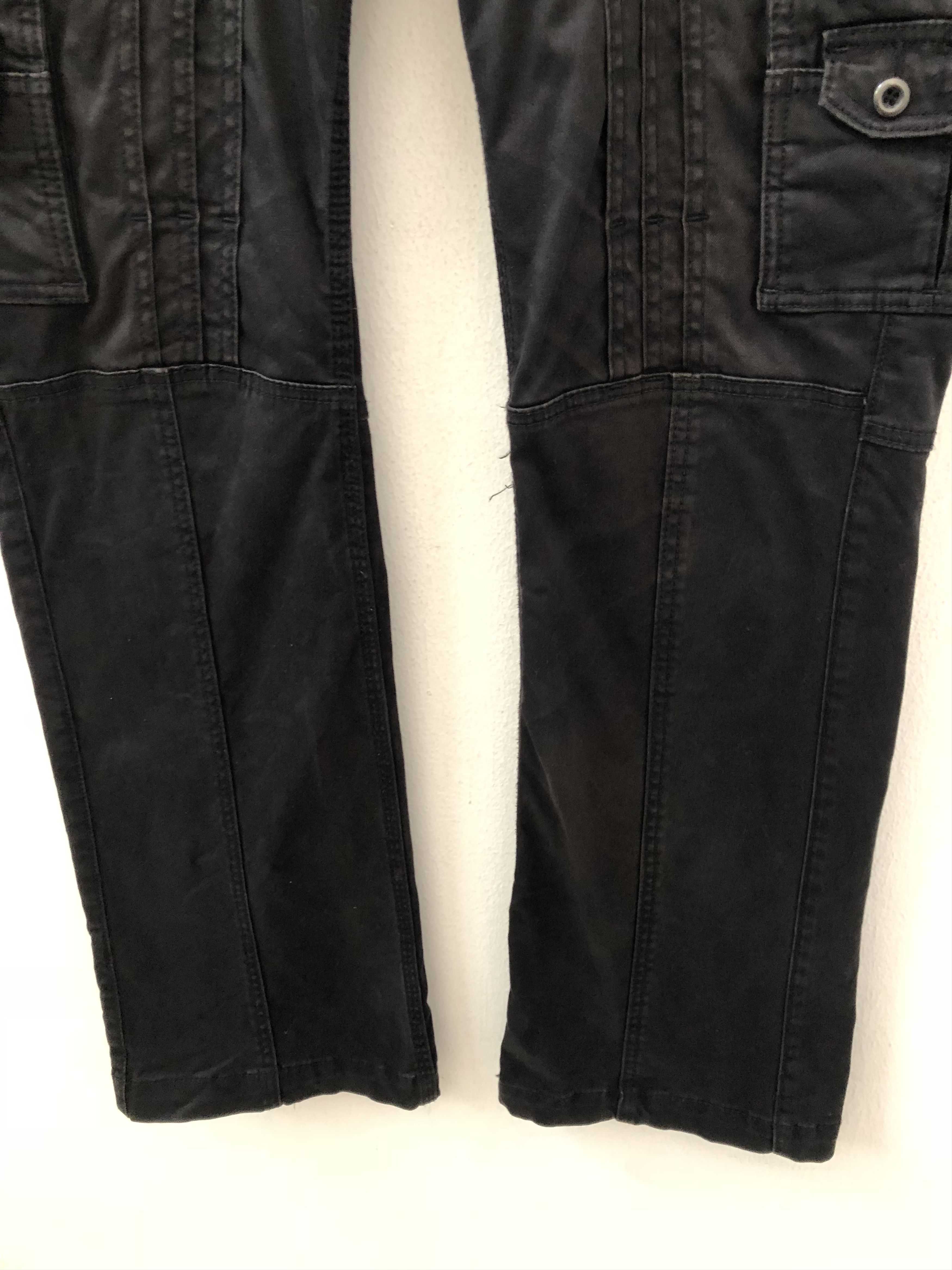 Japanese Brand × Matsuda NICOLE Hideaways Multiple Pocket Stretchable Cargo Low Rise Size US 33 - 4 Thumbnail