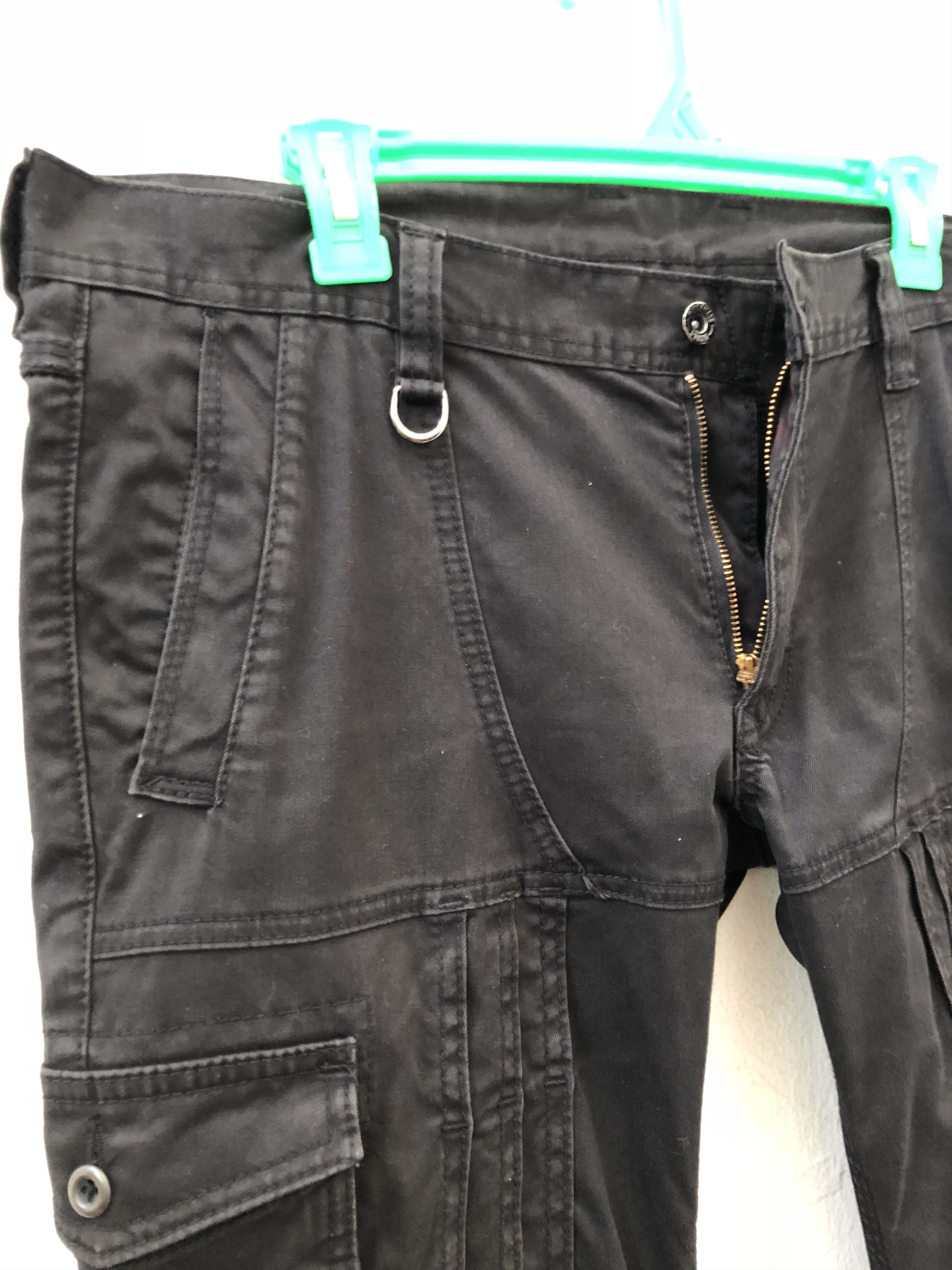 Japanese Brand × Matsuda NICOLE Hideaways Multiple Pocket Stretchable Cargo Low Rise Size US 33 - 5 Thumbnail