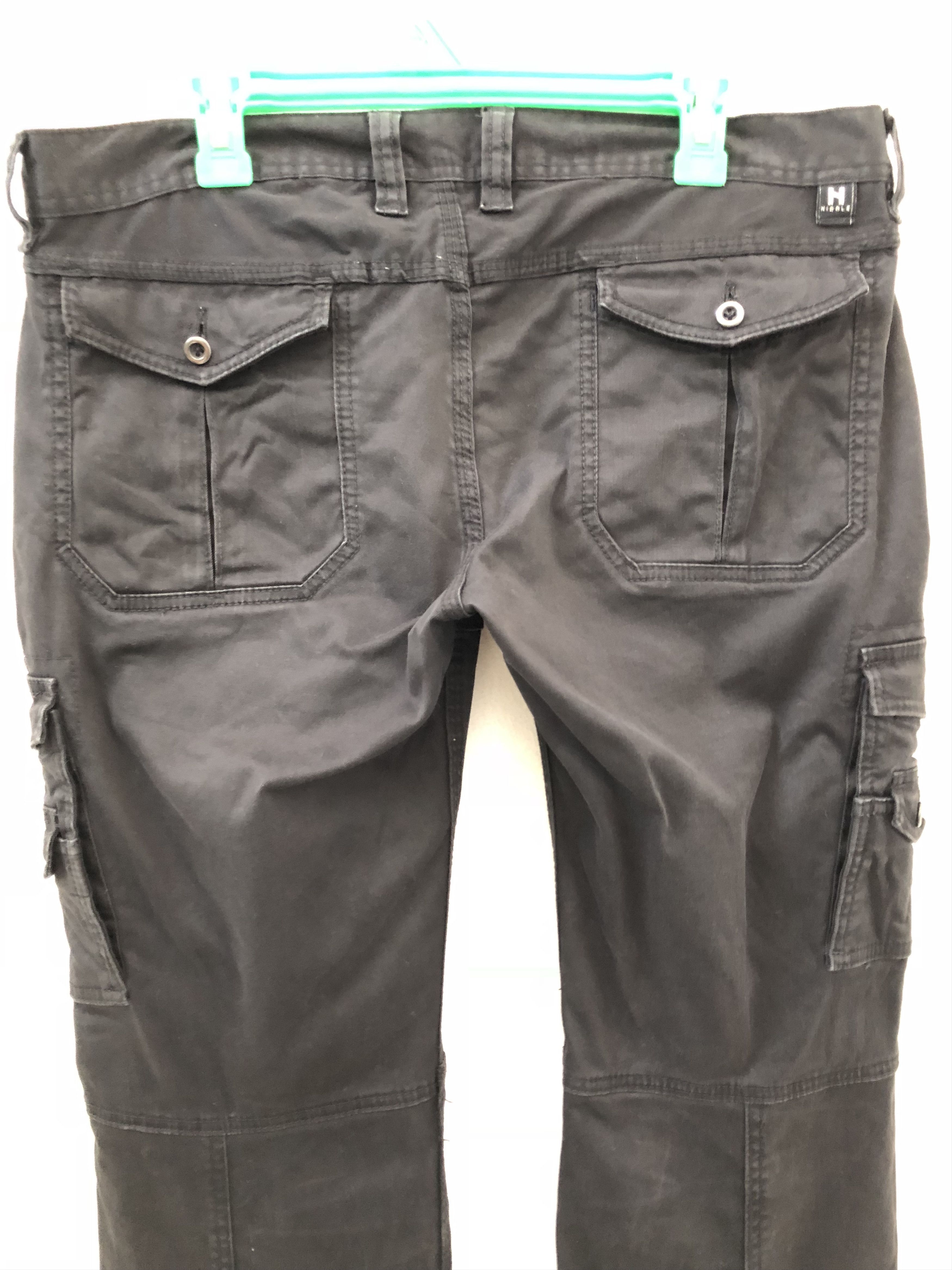 Japanese Brand × Matsuda NICOLE Hideaways Multiple Pocket Stretchable Cargo Low Rise Size US 33 - 8 Thumbnail