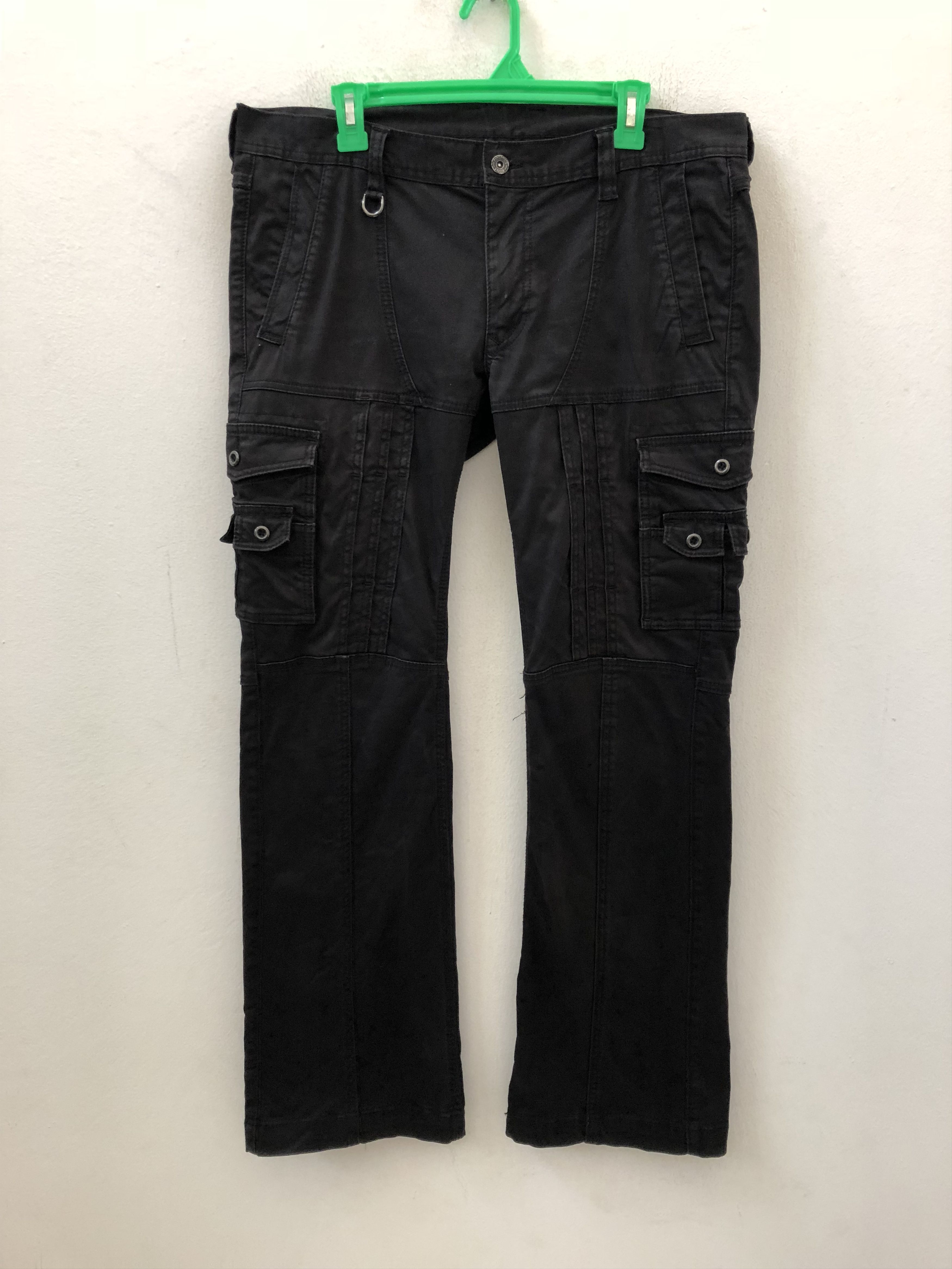 Japanese Brand × Matsuda NICOLE Hideaways Multiple Pocket Stretchable Cargo Low Rise Size US 33 - 1 Thumbnail
