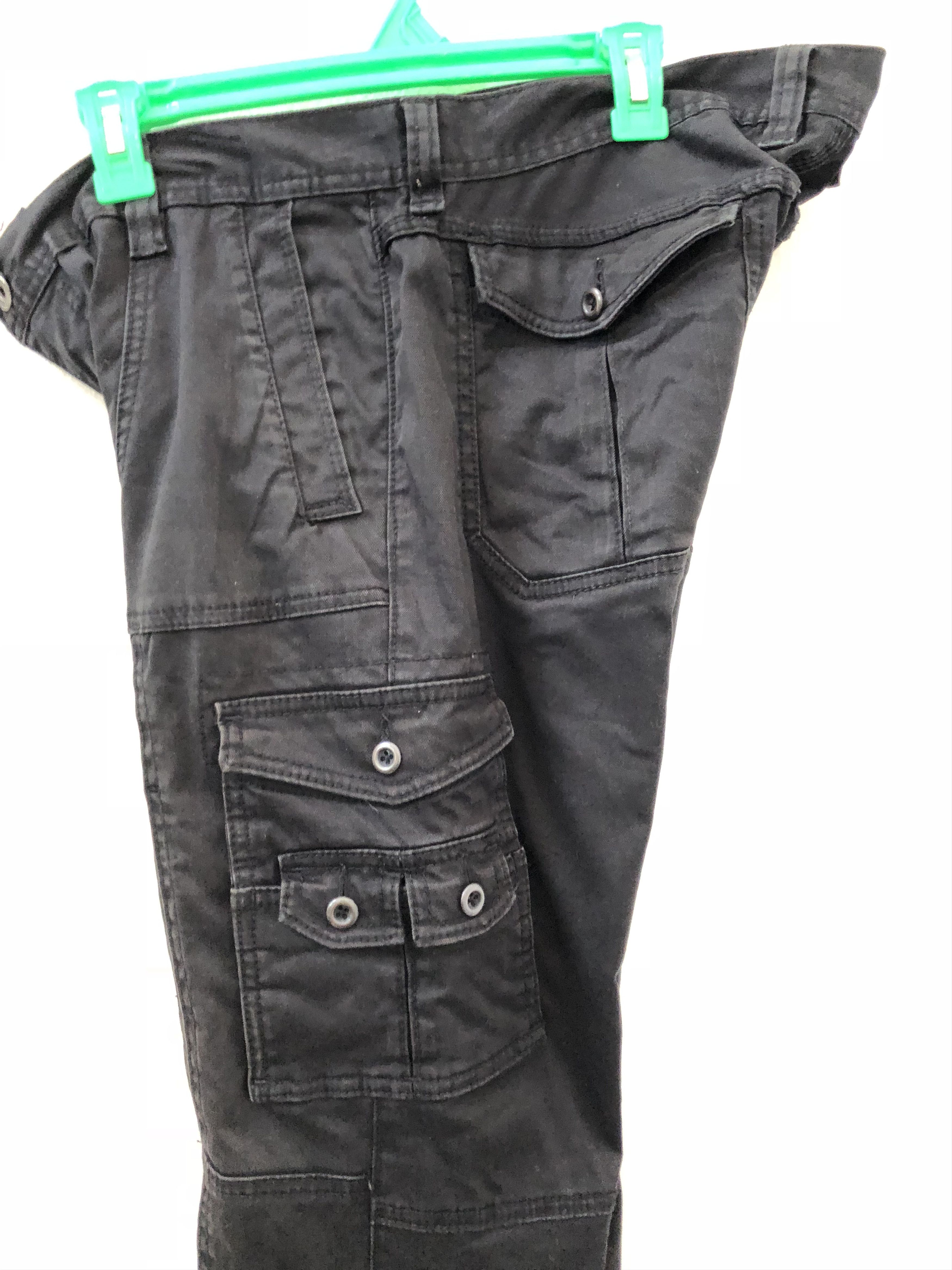 Japanese Brand × Matsuda NICOLE Hideaways Multiple Pocket Stretchable Cargo Low Rise Size US 33 - 14 Thumbnail