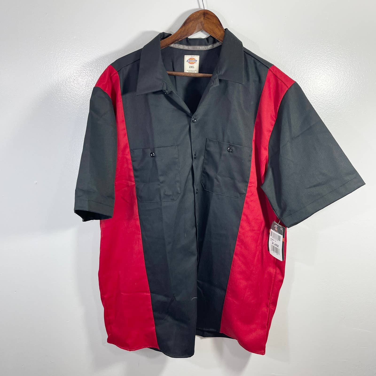 Dickies NWT VINTAGE Dickies Work Bowling Button Shirt Size US XXL / EU 58 / 5 - 1 Thumbnail