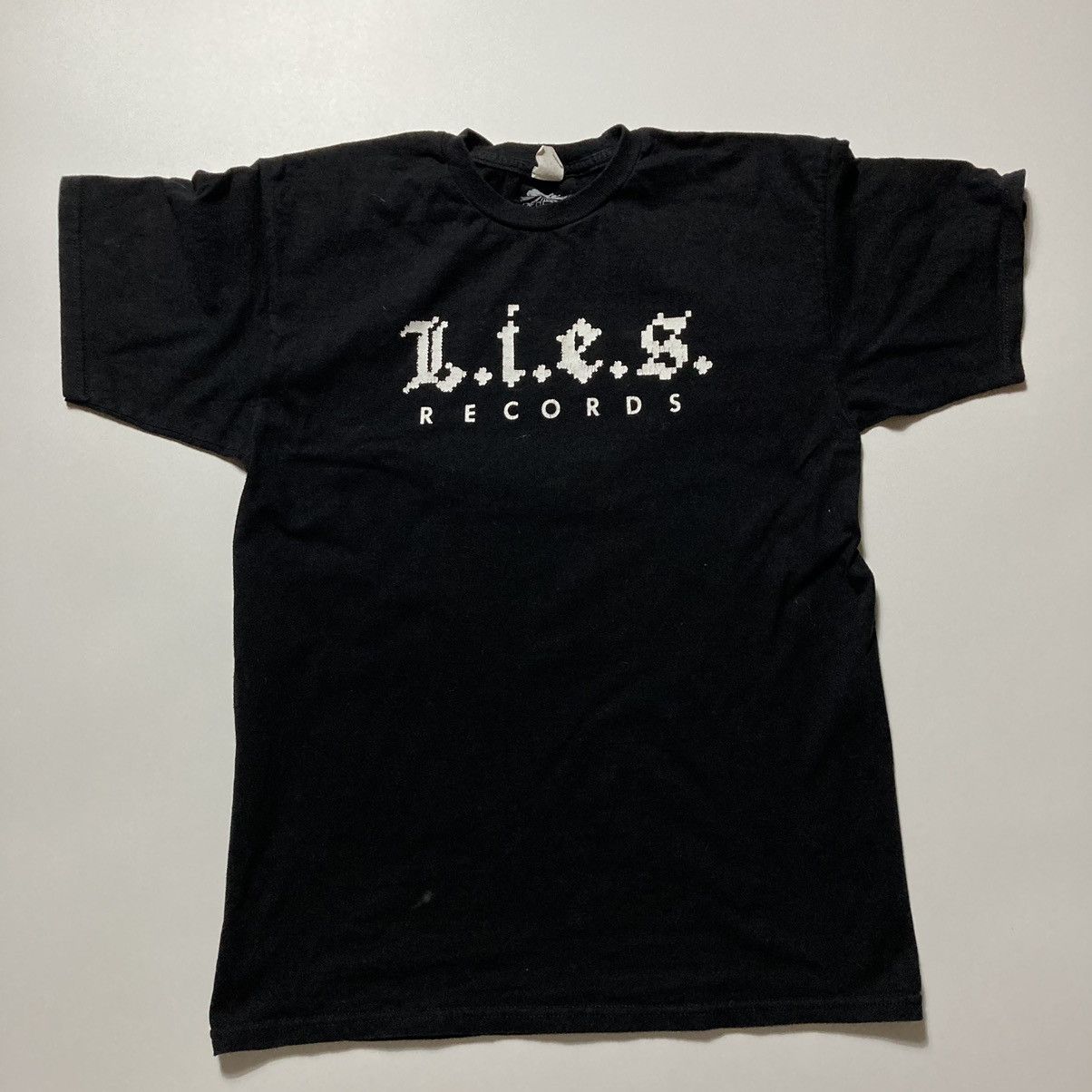 Rap Tees lies records brooklyn new york usa electronic band tee Size US M / EU 48-50 / 2 - 1 Thumbnail