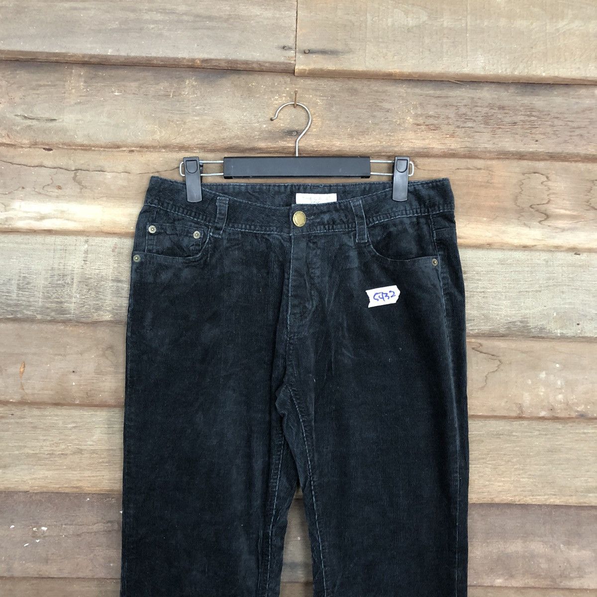 Japanese Brand TheOria Dark Blue Denim vintage Jeans Pants #5432 Size US 29 - 2 Thumbnail
