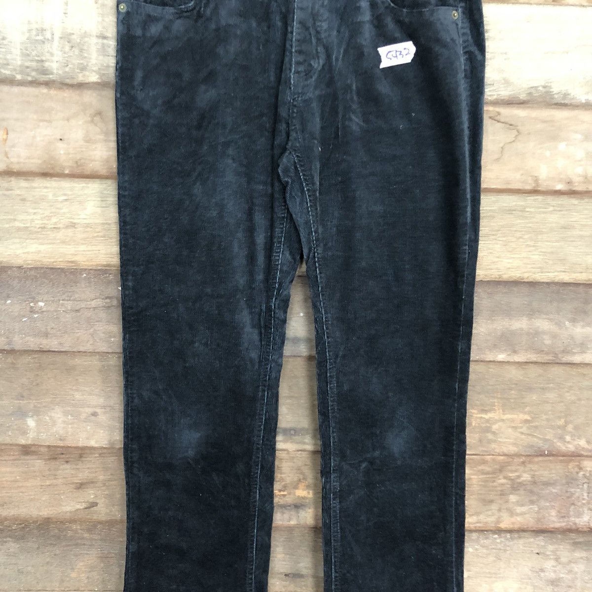 Japanese Brand TheOria Dark Blue Denim vintage Jeans Pants #5432 Size US 29 - 4 Thumbnail