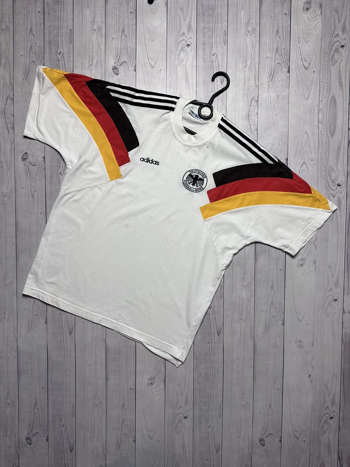 Adidas × Vintage Vintage Deutschland soccer jersey adidas size L Size US L / EU 52-54 / 3 - 1 Thumbnail