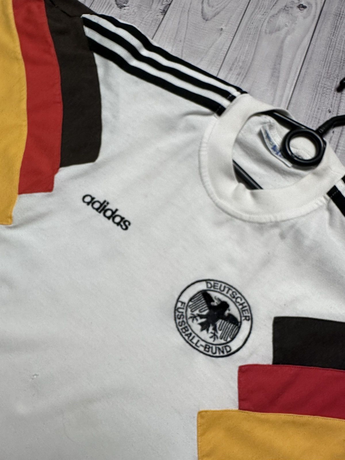 Adidas × Vintage Vintage Deutschland soccer jersey adidas size L Size US L / EU 52-54 / 3 - 4 Thumbnail