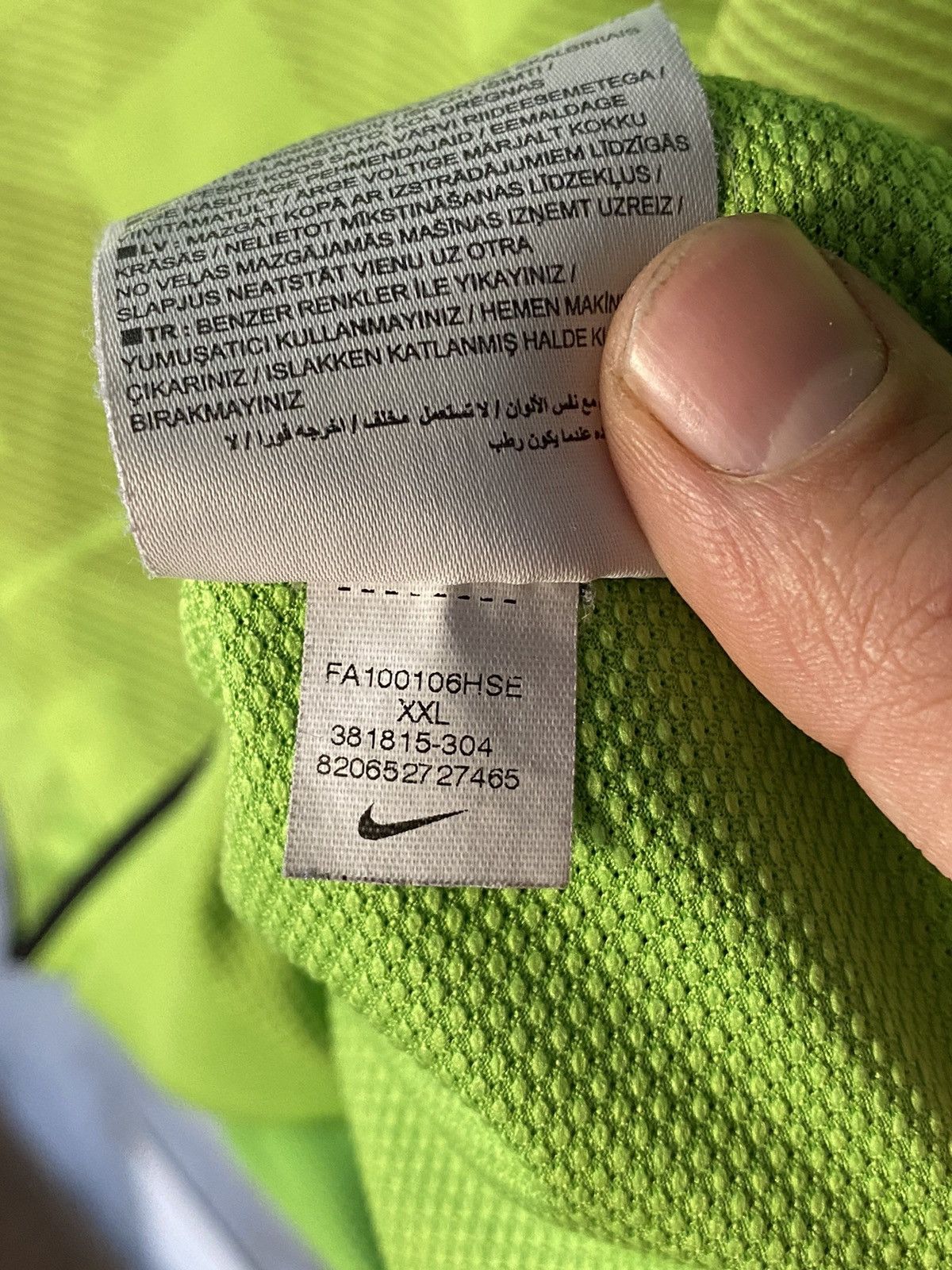 Nike × Vintage 2010 2011 Celtic Nike Away Soccer Jersey Football polos Size US XXL / EU 58 / 5 - 3 Thumbnail