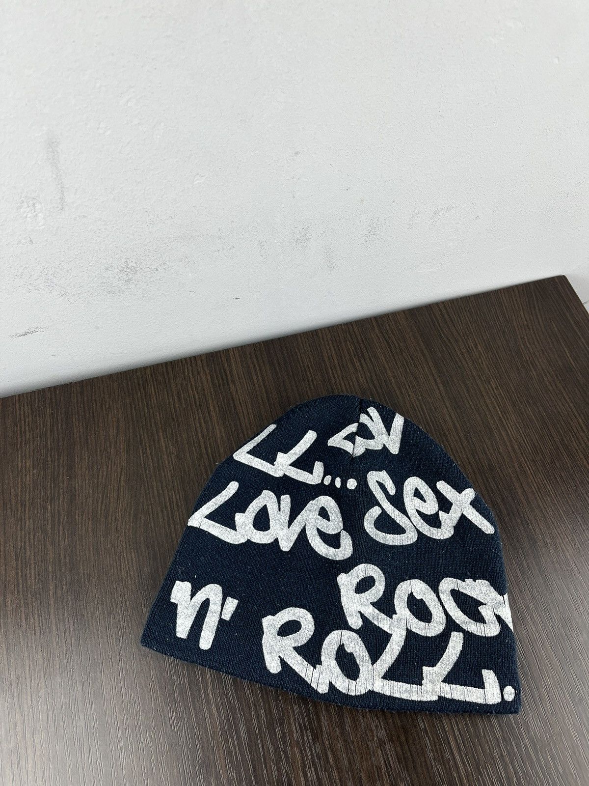 Sex Skateboards × Vintage Vintage HAT SEX LOVE ROCK N ROLL y2k beani stussy Size ONE SIZE - 1 Thumbnail