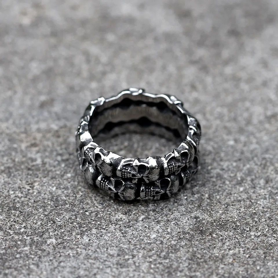 Jewelry Domineering Devil Skeleton Rings Size ONE SIZE - 3 Thumbnail