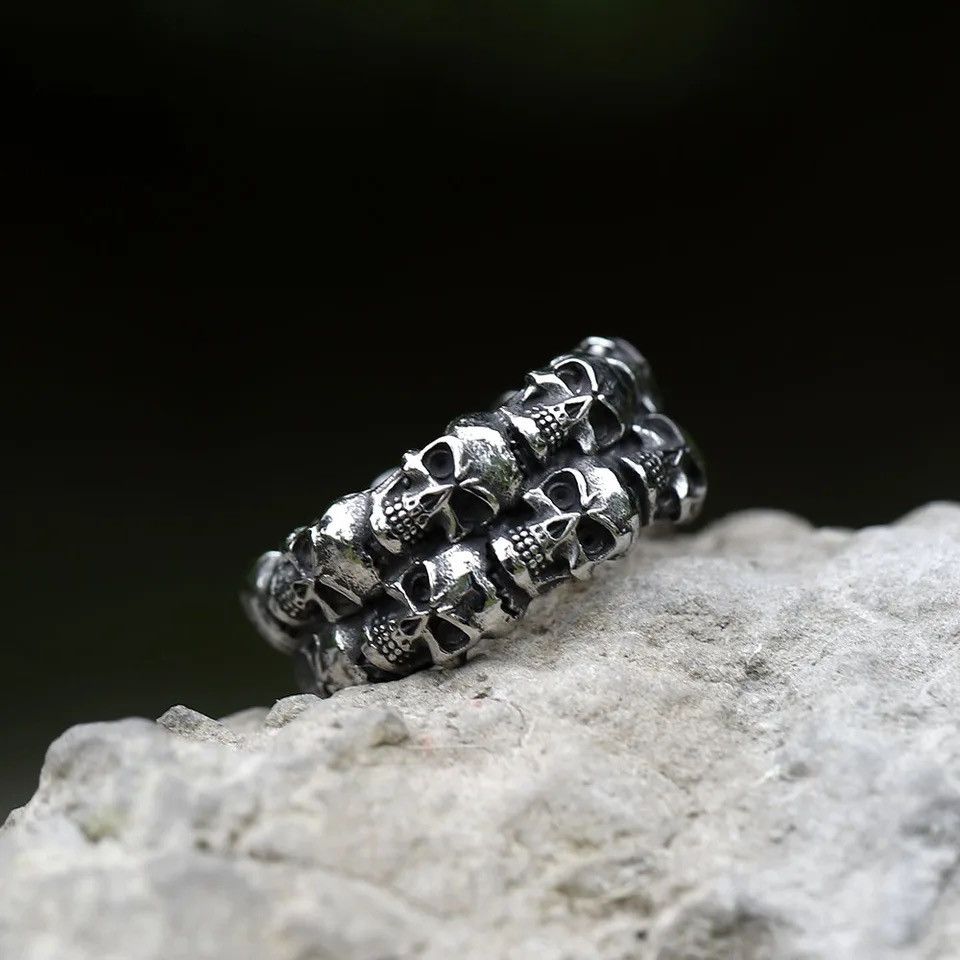 Jewelry Domineering Devil Skeleton Rings Size ONE SIZE - 2 Thumbnail