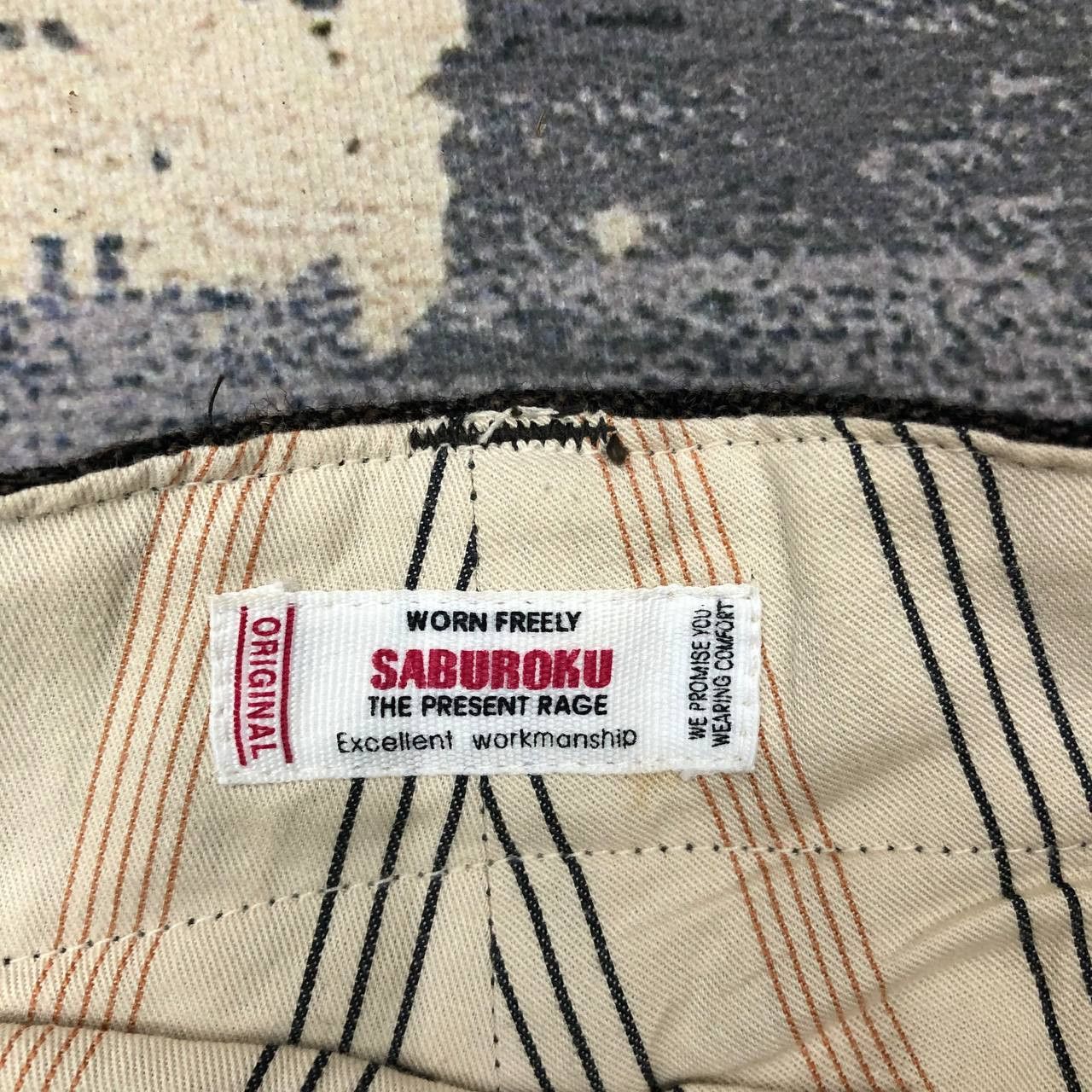 Japanese Brand P229 SABAROKU JAPAN MADE WORKMANSHIP PANTS Size US 31 - 5 Thumbnail