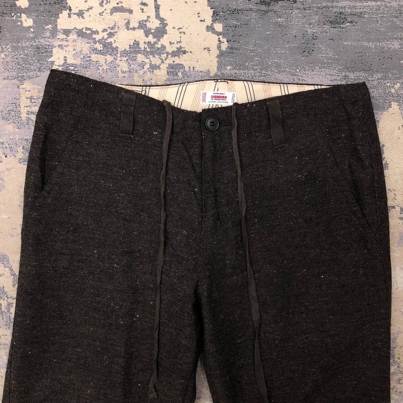 Japanese Brand P229 SABAROKU JAPAN MADE WORKMANSHIP PANTS Size US 31 - 3 Thumbnail