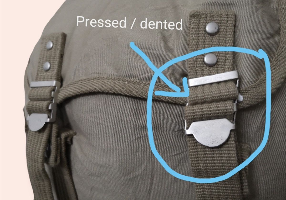 Jun Takahashi × Uniqlo ARCHIVAL UNIQLO MILITARY STYLE RUCKSACK/BACKPACK Size ONE SIZE - 21 Thumbnail