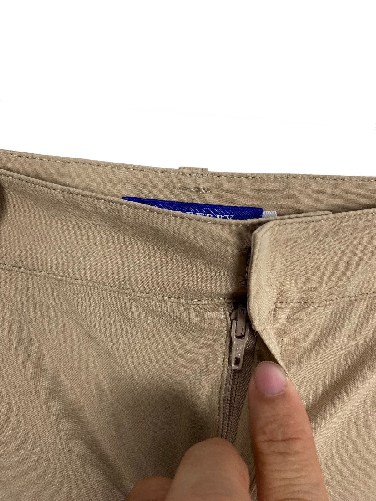 Burberry Rare‼️ Burberry Blue Label Workpants Made in Japan Size 27" / US 4 / IT 40 - 4 Thumbnail