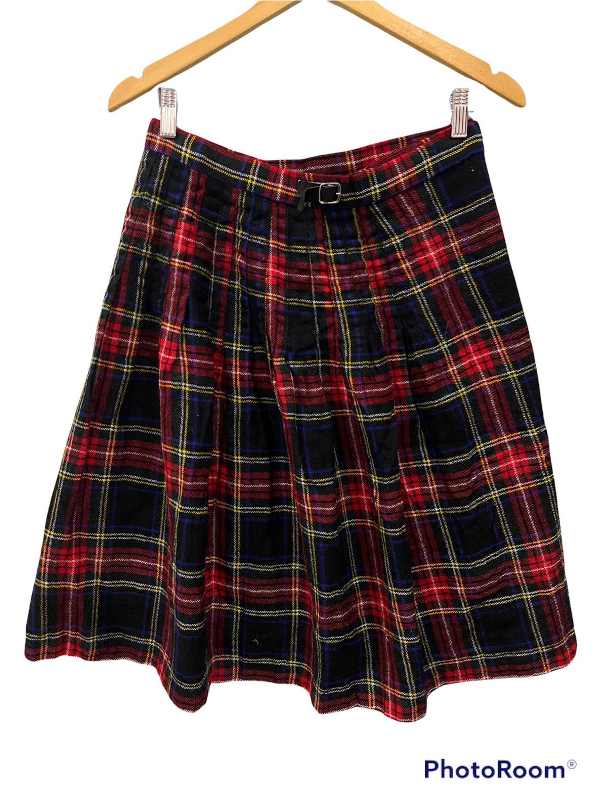 20471120 B22. SCOTLAND TARTAN WOOL SKIRTS Size ONE SIZE - 1 Thumbnail