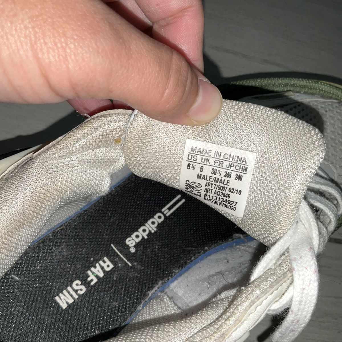 Adidas × Raf Simons RAF Simons Adidas Size US 6.5 / EU 39-40 - 18 Thumbnail