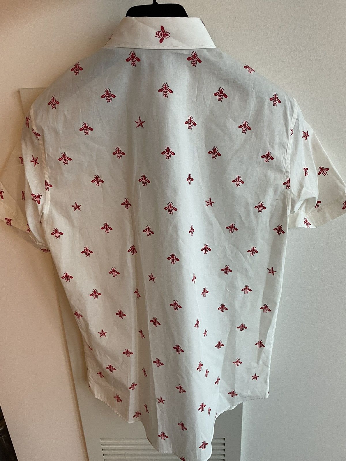 Gucci Rare Super Limited Runway Bee Print Duke Shirt Brand New Size US M / EU 48-50 / 2 - 5 Thumbnail