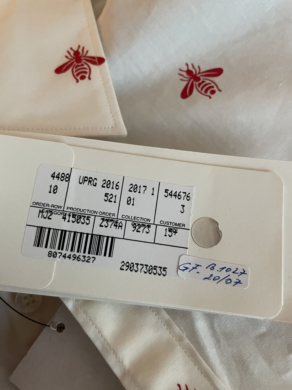 Gucci Rare Super Limited Runway Bee Print Duke Shirt Brand New Size US M / EU 48-50 / 2 - 6 Thumbnail