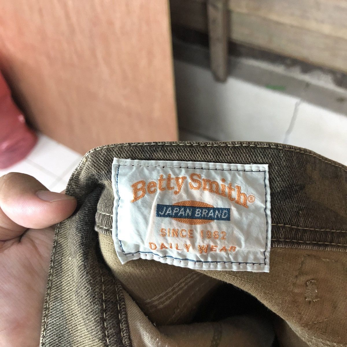 Japanese Brand DLL Betty Smith japan Brown Cargo Multipocket Pants #1532 Size US 28 / EU 44 - 14 Thumbnail