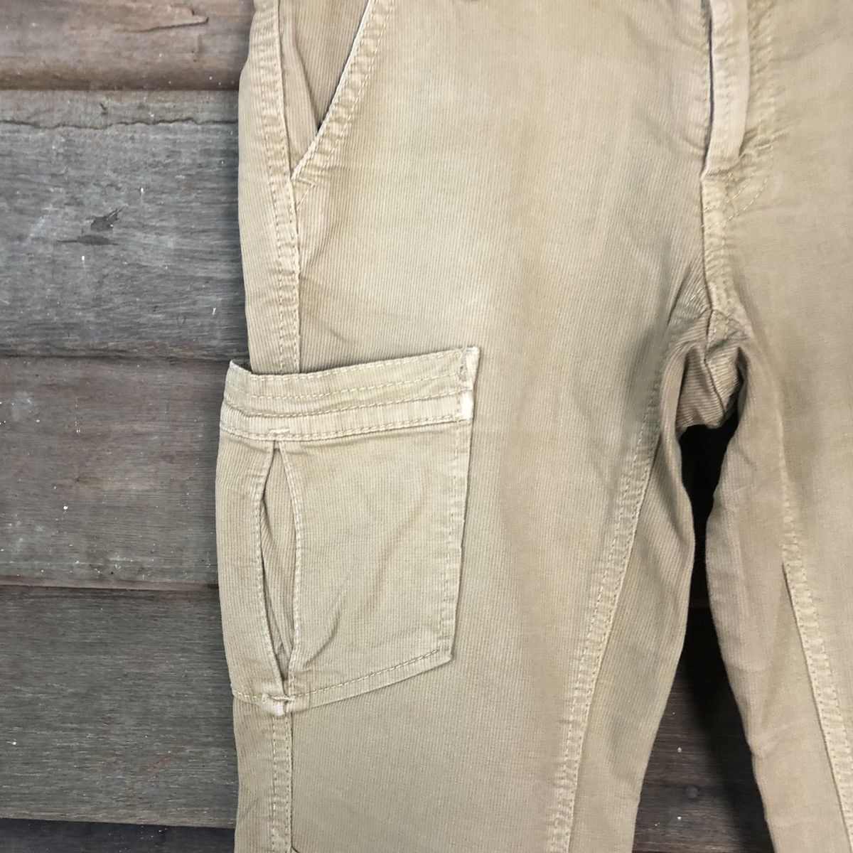 Japanese Brand DLL Betty Smith japan Brown Cargo Multipocket Pants #1532 Size US 28 / EU 44 - 4 Thumbnail