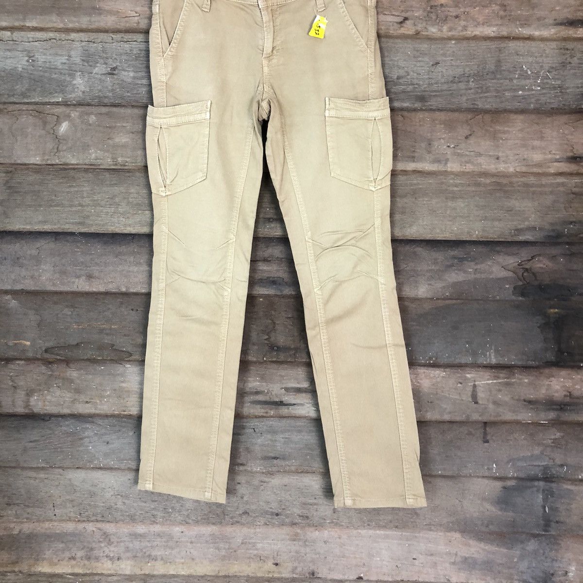 Japanese Brand DLL Betty Smith japan Brown Cargo Multipocket Pants #1532 Size US 28 / EU 44 - 3 Thumbnail