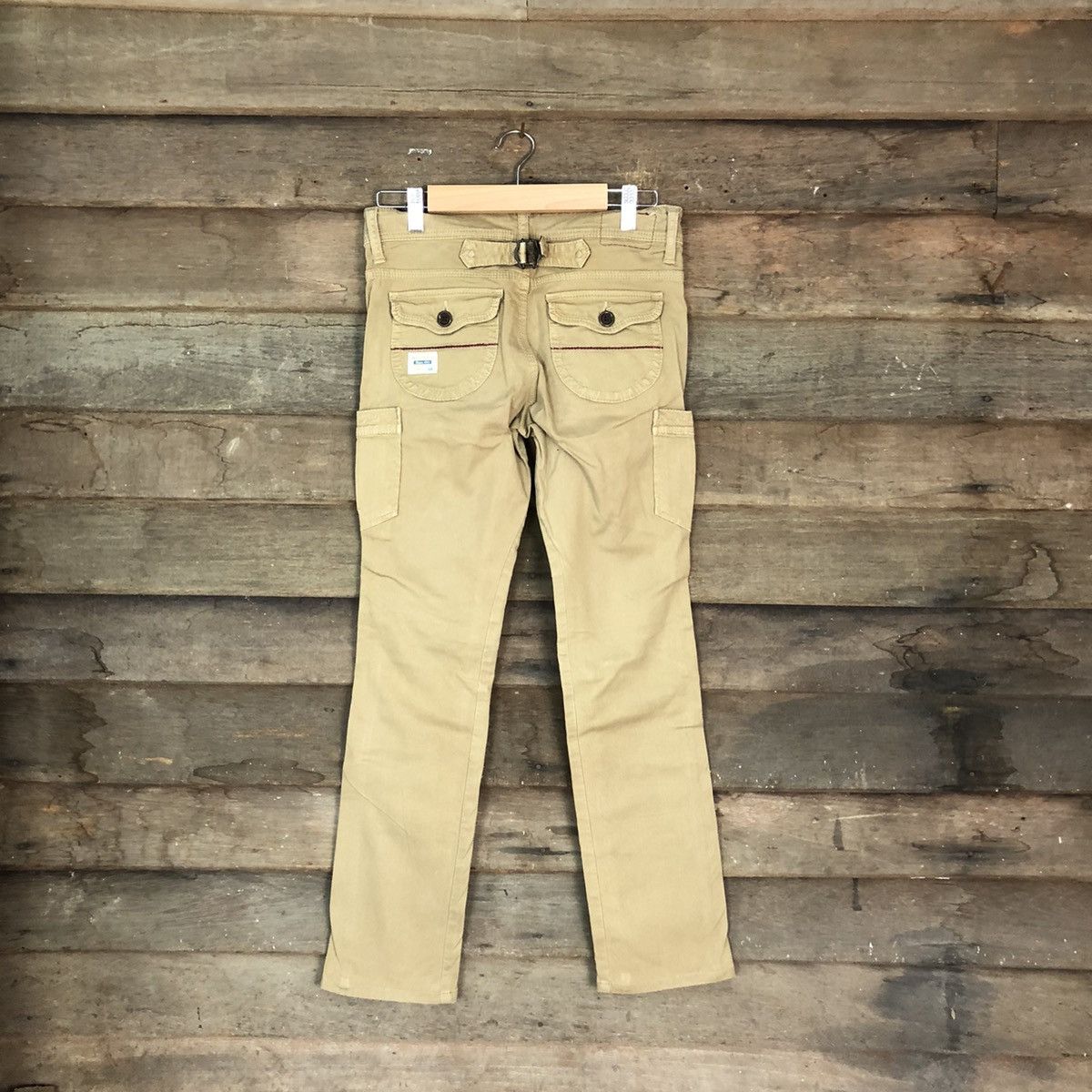 Japanese Brand DLL Betty Smith japan Brown Cargo Multipocket Pants #1532 Size US 28 / EU 44 - 9 Thumbnail