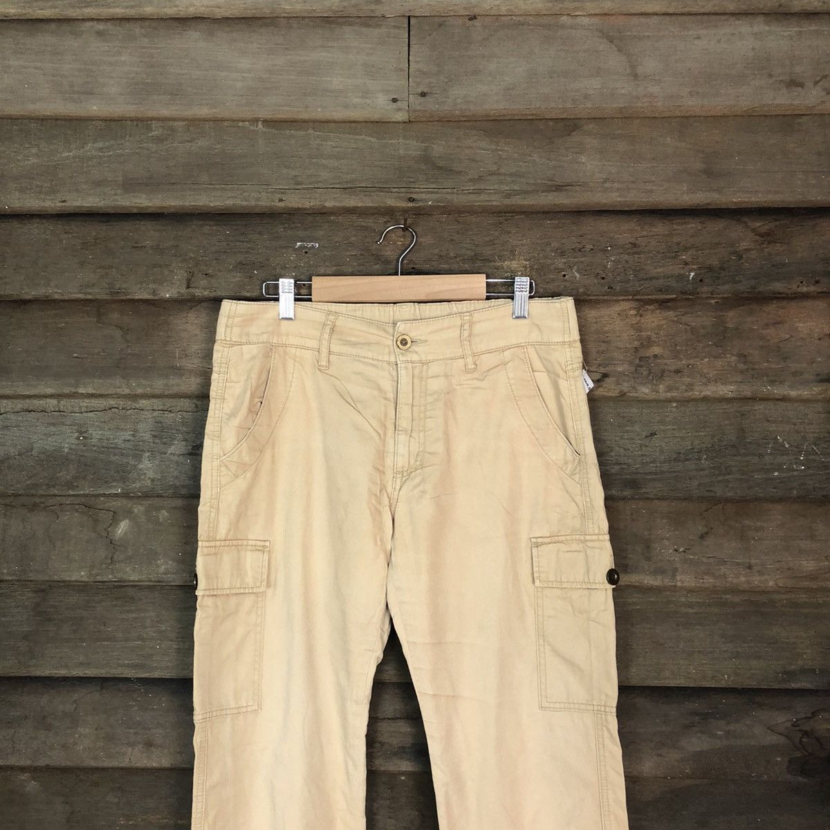 Japanese Brand DLL Life Goes On utility Cargo Multipocket Pants #1500 Size US 30 / EU 46 - 2 Thumbnail